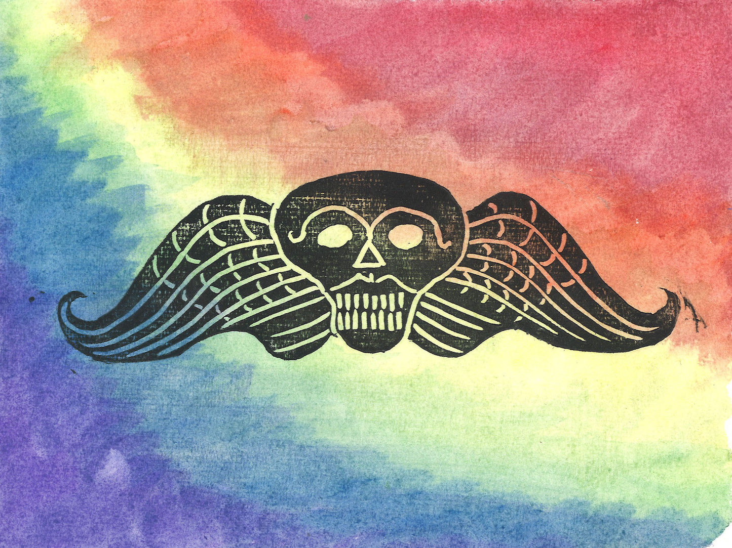 Memento Mori (Rainbow, Print)